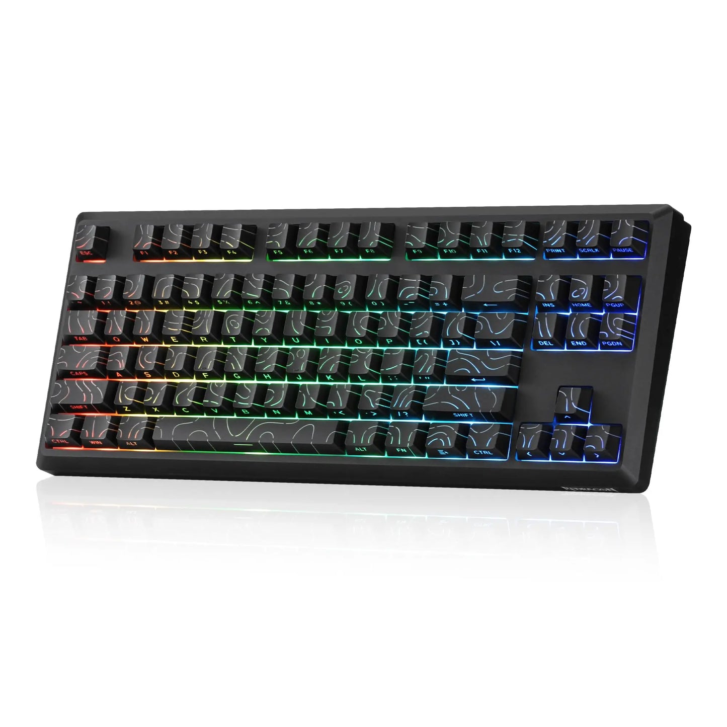 High-end CNC-machined aluminum mechanical keyboard with hot-swappable keys